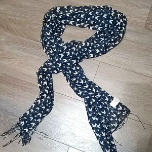 Navy blue scarf